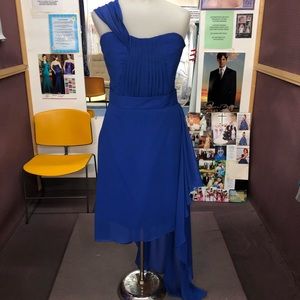 Cobalt blue party dress size 14
